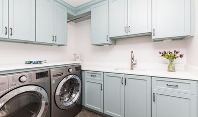 Get more Space Out of Your Laundry Room And… | Plain & Fancy Cabinetry