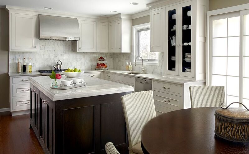 Fully Transitional Kitchen Cabinets Custom Cabinetry Project